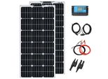 Kit Di Pannelli Solari Flessibili, Potenza Nominale 200W, Design Leggero, 12V 24V 200W Kit-A