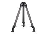 Treppiede Video Professionale, Elevata Capacità Di Carico, Leggero In Fibra Di Carbonio, Regolabile In Altezza Fino A 186 Cm, Treppiede VT80C
