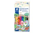 Matita Colorata Staedtler Noris Club Cancellabile, Confezione Da 12 Pezzi