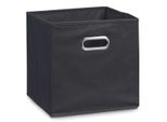 Zeller 14113 Contenitore 30,0 L Nero 32,0 X 32,0 X 32,0 Cm