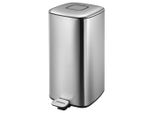 Eko - Cestino A Pedale Regent 32 Litri - Acciaio Inox Plastica - Acciaio Inox Opaco