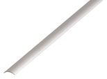 Alberts 490096 Profilo Di Transizione, Autoadesivo, Alluminio, Anodizzato Argento, 900 X 30 Mm