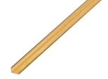 Alberts 470999 Profilo Angolare, Ottone, 1000 X 12 X 10 Mm