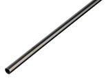 Alberts 485399 Tubo Tondo, Acciaio Inox, 1000 X 10 X 1 Mm