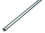 Alberts 473945 Barra Rotonda, Alluminio, Naturale, 1000 X 6 Mm