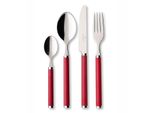 Set Di Posate Villeroy & Boch Play! - Rose Rosse - 24 Pezzi