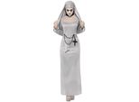 Costume Da Suora Fantasma Per Donna Halloween M
