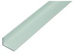 Alberts 471811 Profilo Angolare, Alluminio, Anodizzato Argento, 2000 X 60 X 25 Mm