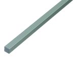 Alberts 470098 Barra Quadrata, Alluminio, Naturale, 1000 X 10 X 10 Mm