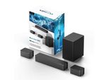 Ultimea Soundbar Dolby Atmos 5.1 Con Subwoofer, Diffusore Tv Surround 3D Per Home Cinema Con Bassi Regolabili, Poseidon D60