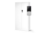 Armadio Per Archiviazione Armadio Per Ufficio Armadio In Acciaio Bianco 185X90X40