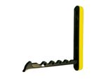 Appendiabiti Pieghevole, Gancio Pieghevole Nero, Anello In Silicone Giallo