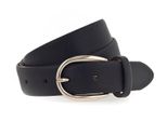 Vanzetti Pelle Cintura 30Mm Leather Belt W110 Black Nero