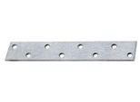 Alberts 847975 Connettore Piatto, Stretto, Zincato Sendzimir, 170 X 30 Mm, Set Da 50