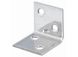 Alberts 851842 Staffa Grandangolare, Acciaio Inox, 30 X 30 X 30 Mm, Set Da 25