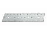 Alberts 847241 Piastra Perforata, Zincata Sendzimir, 240 X 60 Mm, Set Da 25