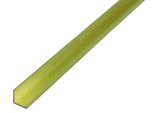 Alberts 471453 Profilo Angolare, Ottone, 1000 X 20 X 20 Mm