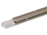 Alberts 487164 Profilo Terminale Pro, Alluminio, Acciaio Inox Anodizzato Colorato, 900 X 22 Mm