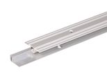 Alberts 487065 Profilo Di Transizione Pro, Alluminio, Anodizzato Argento, 900 X 34 Mm