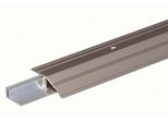 Alberts 487102 Profilo Di Compensazione Pro, Alluminio, Acciaio Inox Anodizzato, 900 X 44 Mm