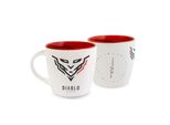 Mug Diablo Chairs Tazza In Ceramica Tazza Da Tè Tazza Da Caffè Tazza Da Bere 310 Ml, Colore: Bianco/Rosso