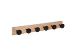 5 Five Simply Smart - Appendiabiti 6 Teste Di Pino Nero