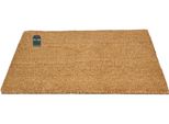 Kotarbau® Zerbino Antiscivolo Tappetino Antisporco Tappetino Per La Pulizia In Fibra Di Cocco Colore Naturale 35X60 Cm