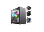 Case Per Pc Coil, Spark Pro, Mid-Tower Atx, Vetro Temperato, Canale Del Flusso D'aria Verticale, Nero