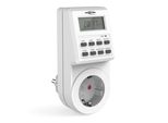 Ansmann 1260-0009 Ansmann Timer Digitale Settimanale AES6, Bianco