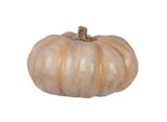Clayre & Eef Decorazione Zucca Ø 22X13 Cm Beige Poliresina
