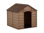 VidaXL Hundehütte Braun PP Hundehaus Hundehöhle Hundebox 71 cm, 71,5 cm, 68 cm