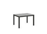 Itamoby - Tavolo Allungabile 120/224X90 Cm Everyday Evolution Cemento Telaio E Gambe Antracite