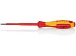 Knipex 98 20 30 Cacciavite Per Viti Con Intaglio Isolante Impugnatura Multicomponente, Vde Brunito 202 Mm
