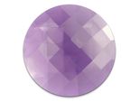 Amello Moneta Gioielli Viola 30 Mm Intarsio Plastica Moneta Acrilico Signore ESC708V