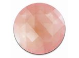 Amello Moneta Gioiello Rosa 30 Mm Intarsio Moneta Plastica Acrilico Donna ESC708A