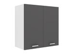 Mobili Da Cucina Pensili Esilo Bianco / Antracite A. 60 X L. 60 X P. 31 Cm