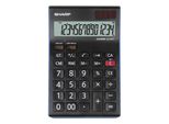 Sharp EL-145T Calcolatrice Desktop Calcolatrice Finanziaria Nero