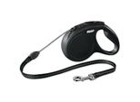 Flexi New Classic M Seil 5 M Schwarz