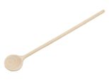 Cucchiaio Di Legno, Cucchiaino Lungo, Rotondo, Lunghezza 24,5 Cm, Legno Di Faggio