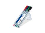Staedtler® 334 SB4 Feinschreiber Triplus® - 0,3 Mm, Aufstellbox, 4 Farben