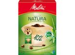 Melitta Natura Sacchetti Filtro Caffè 102 Marrone Naturale 80 Pezzi