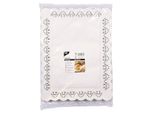 Papstar Carta Pizzo Quadrato 34 X 26 Cm Bianco 100 Pezzi
