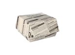 Scatole Per Hamburger Papstar In Cartone Newsprint Con Coperchio A Cerniera Altezza 7Cm 50 Pezzi