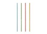 Papstar Cannucce In Carta Zig Zag Pure 20 Cm Colorate 100 Pezzi