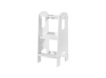 Rebecca Mobili Montessori Torre Siris 86X41X38 Mdf Bianco Scandinavo