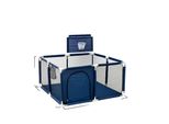 Box Quadrato Per Bambini, Ampia Area Di Gioco Sicura, Divertente Parco Giochi Per Bambini, Blu