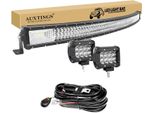 Striscia Luminosa Led Curva, Luminosità 270W-675W, Impermeabile IP67, Filo Da 52 Pollici 675W