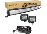 Striscia Luminosa Led Curva, Luminosità 270W-675W, Impermeabile IP67, Filo Da 32 Pollici 405W