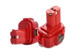 Batteria Di Ricambio Makita, Capacità 9,6V 3500Mah, Design Rosso, 2 Pezzi 3,5Ah
