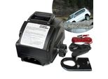 Argano Elettrico Da 12 V, Forza Di Trazione Nominale Di 2000 Libbre, Forza Di Rotolamento Di 6000 Libbre, Telecomando Manuale,